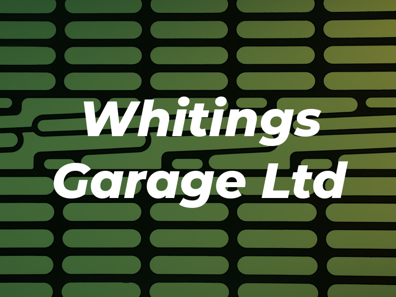Whitings Garage Ltd