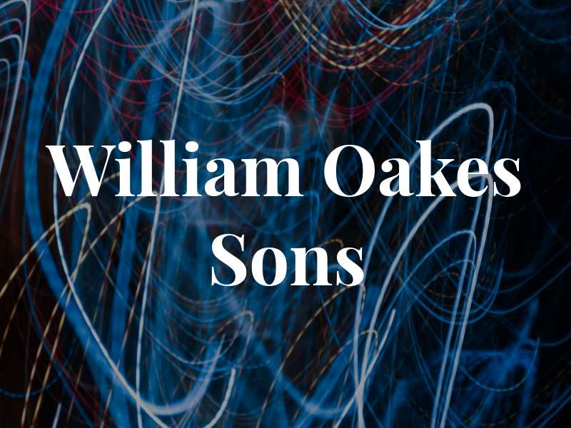 William Oakes & Sons