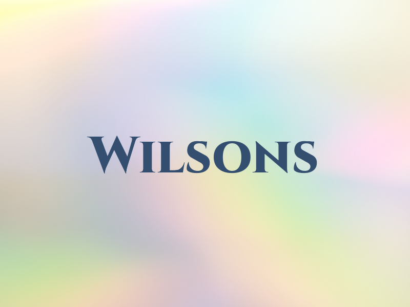 Wilsons