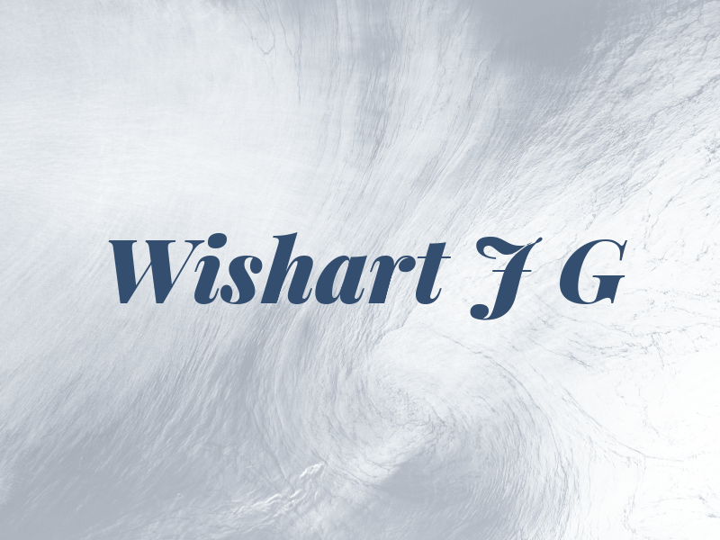 Wishart J G