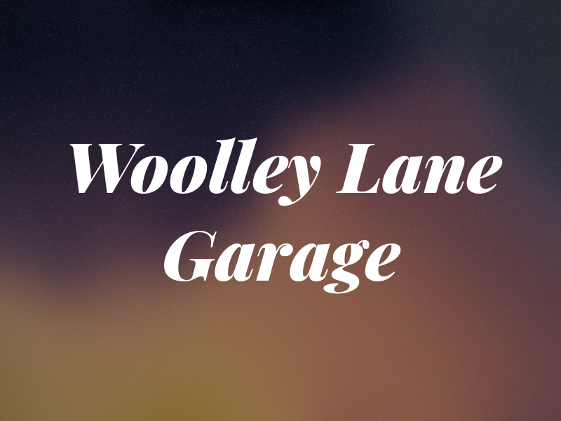 Woolley Lane Garage