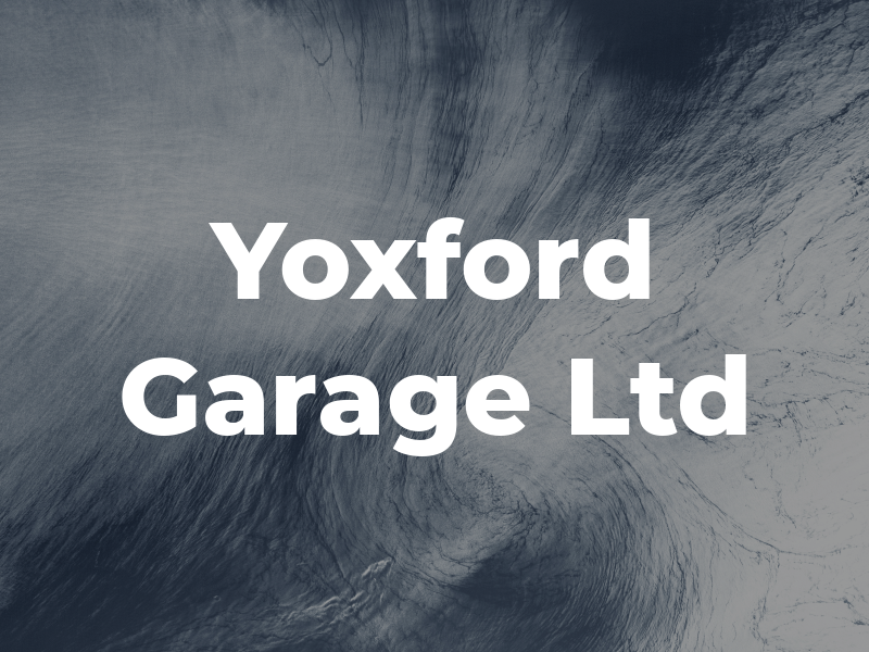 Yoxford Garage Ltd