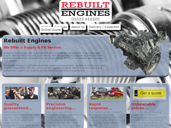 Rebuilt Engines