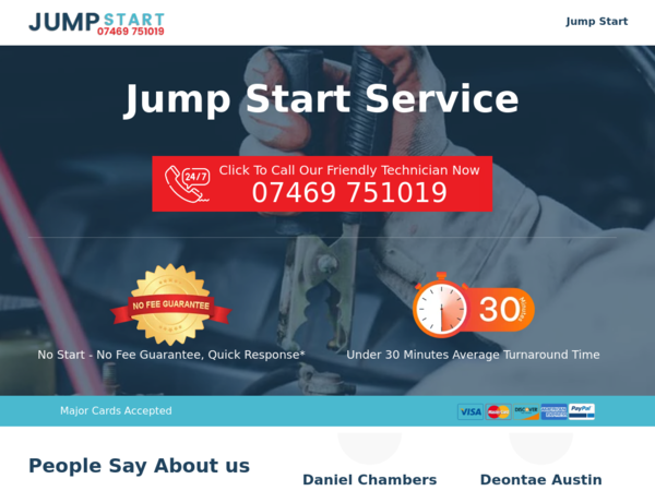 Car Jump Start Service