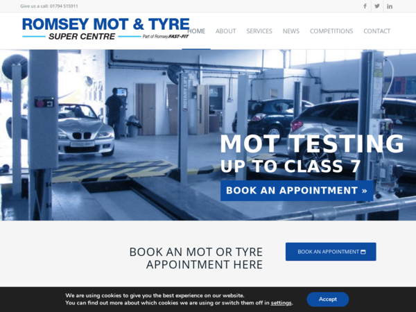 Romsey M O T & Tyre Super Centre