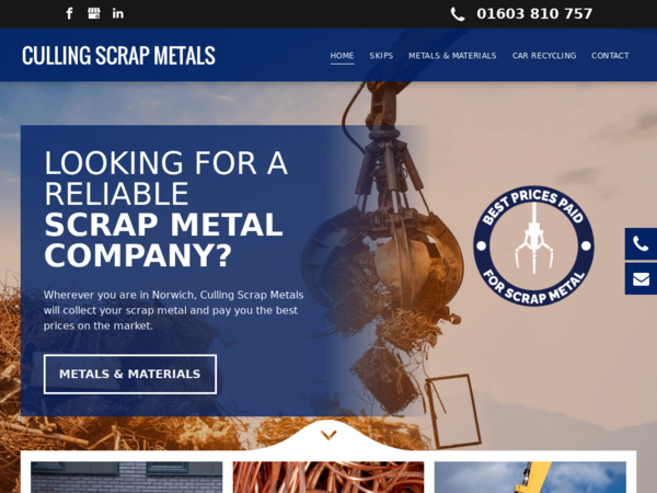 Culling Scrap Metals