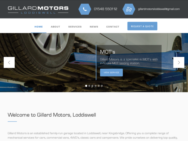 Gillard Motors Loddiswell Ltd