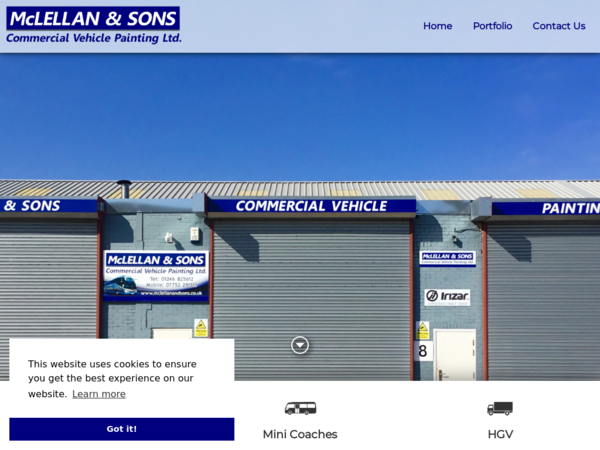 McLellan & Sons Commercial Vehicle Refinishing