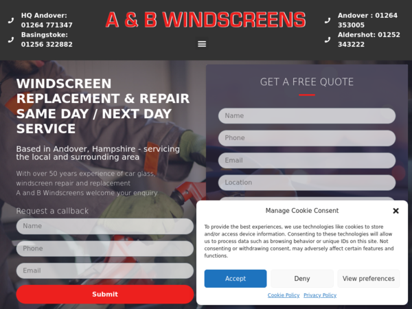 A & B Windscreens