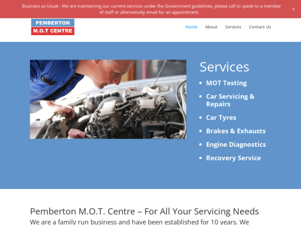 Pemberton MOT Centre