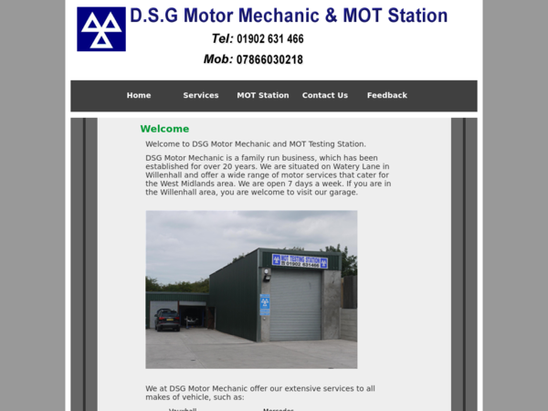 DSG Motor Mechanic