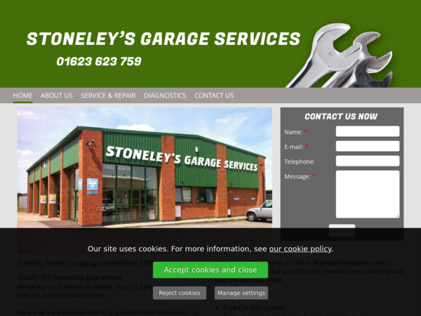 Stoneley's Garage Services