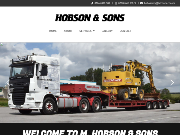 Hobson & Sons Haulage Ltd