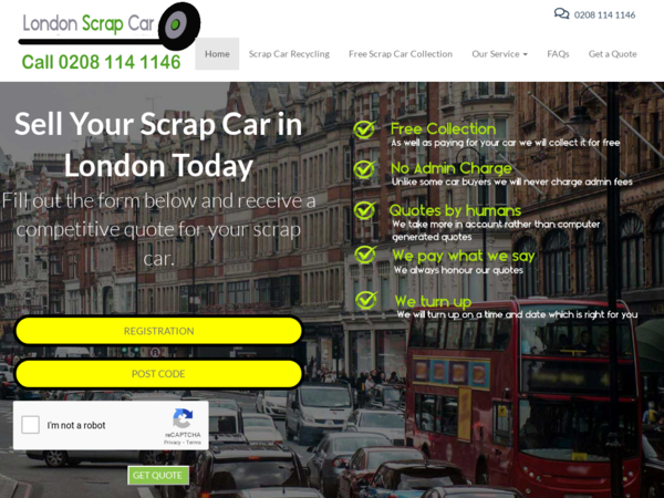 Scrap A Car For Cash London