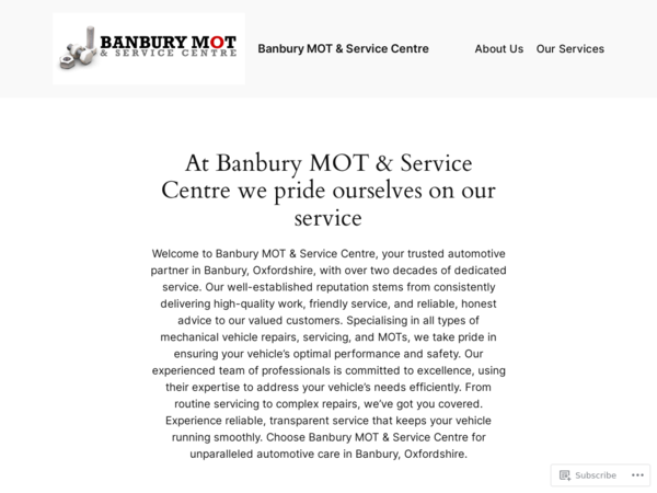 Banbury MOT & Service Centre