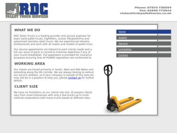 RDC Pallet Truck Services Ltd