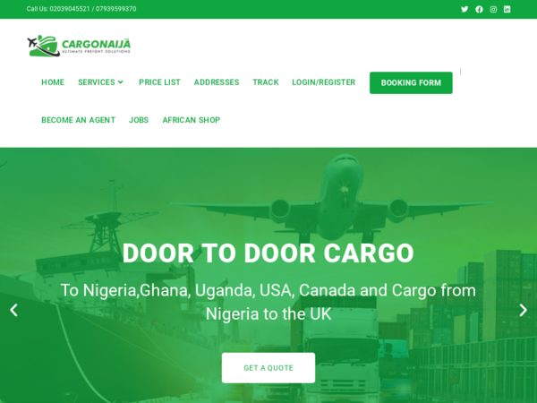 Cargo Naija Wales