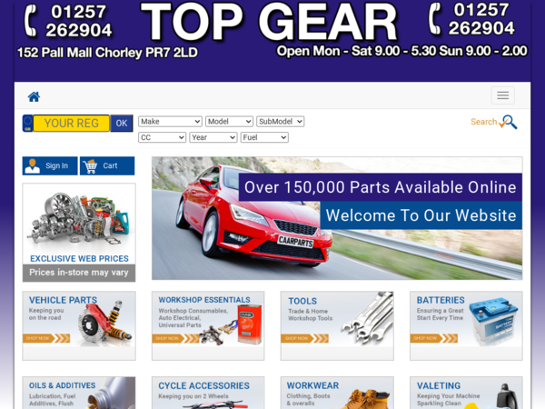 Top Gear Chorley Ltd