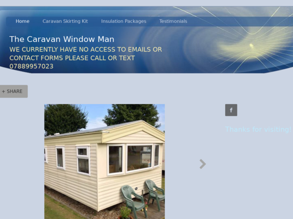 The Caravan Window Man