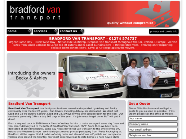 Bradford van Transport