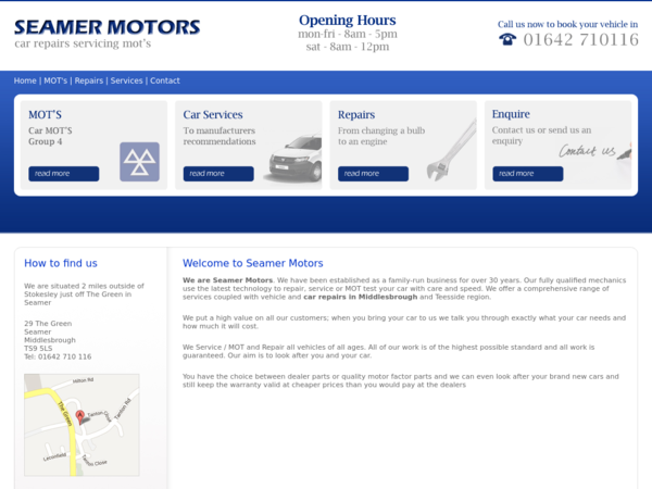 Seamer Motors