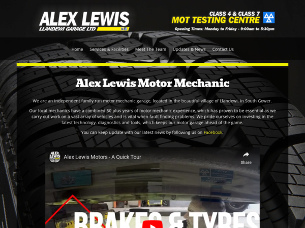 Alex Lewis Motor Mechanic