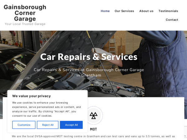 Gainsborough Corner Garage