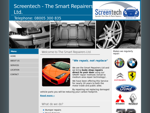 Screentech the Smart Repairers Ltd