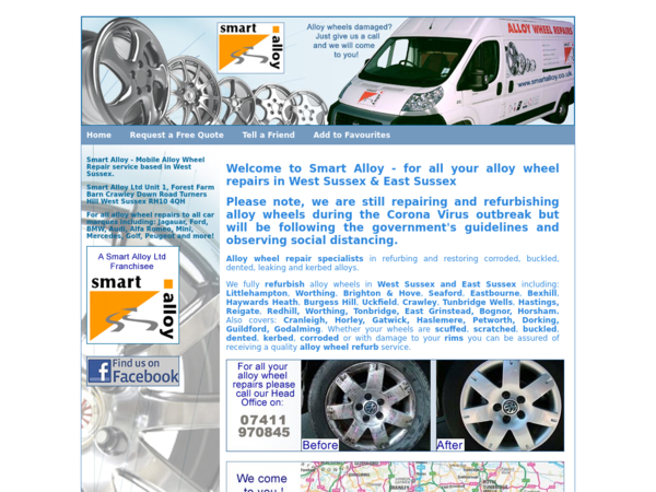 Smart Alloy Wheel Refurb & Repairs