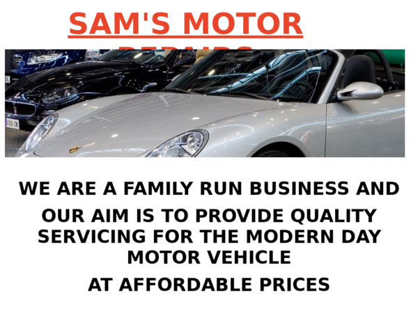 Sam's Motor Repairs