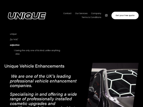 Unique Vehicle Enhancements Ltd