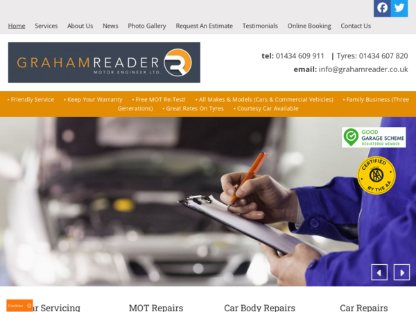 Graham Reader Motor Engineer Ltd (Accident Repair Centre)