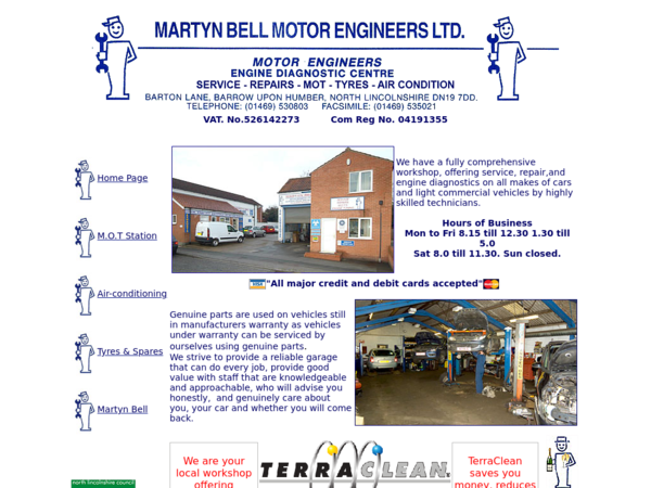 Martyn Bell Motor Engineers Ltd