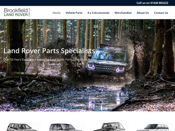 Brookfield Land Rover Parts