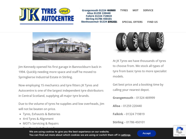 JK Tyres & Autocentre Ltd.