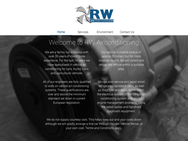 R W Air Conditioning Ltd