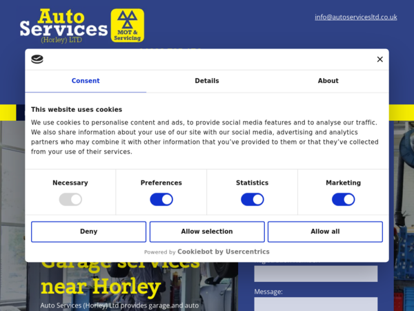 Auto Services (Horley) Ltd