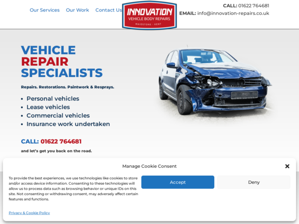 Innovation Vehicle Body Repairs