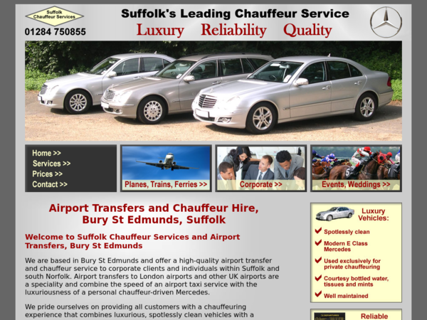 Suffolk Chauffeur Services