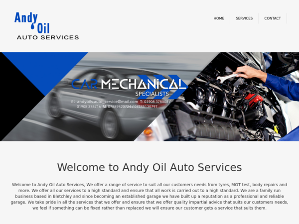 Andy Oil Auto Services Limited