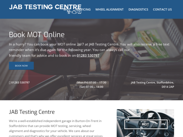 Jab Mot Testing Centre