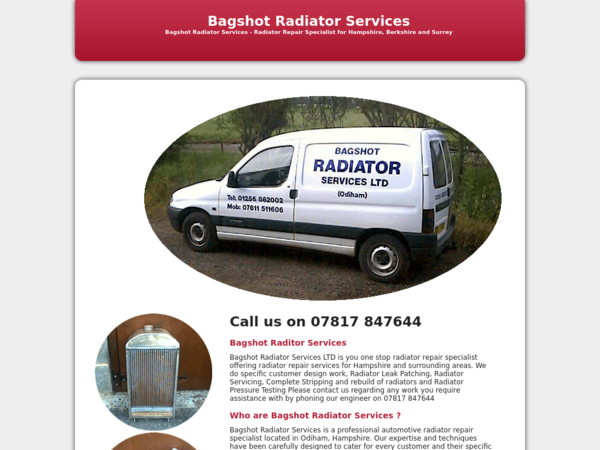 Bagshot Radiator Services