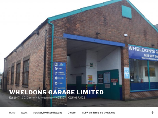 Wheldon's Garage