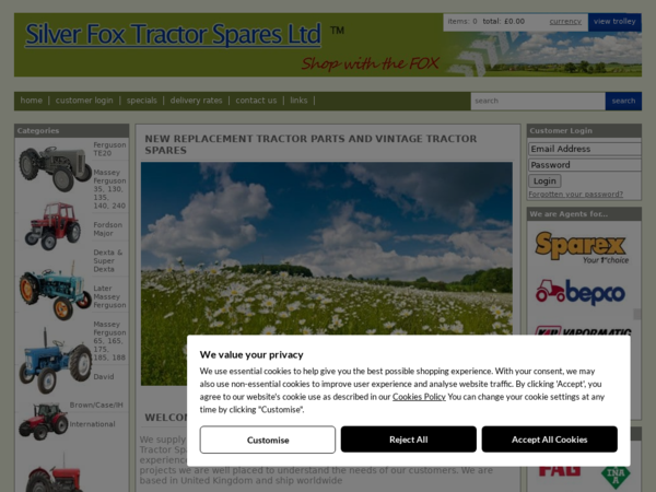 Silver Fox Tractor Spares Ltd