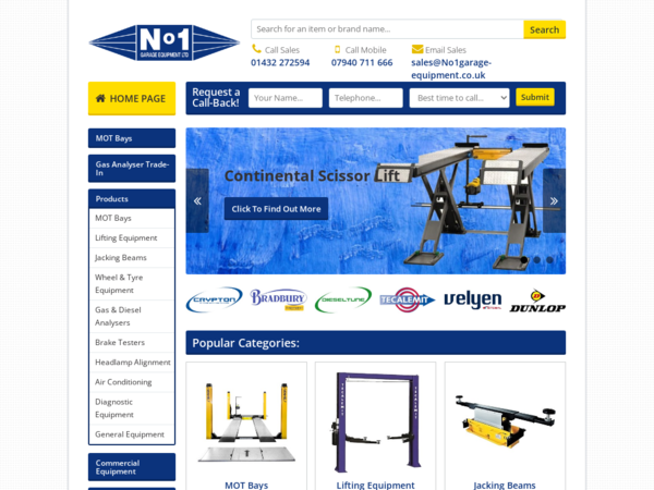 No 1 Garage Equipment Ltd