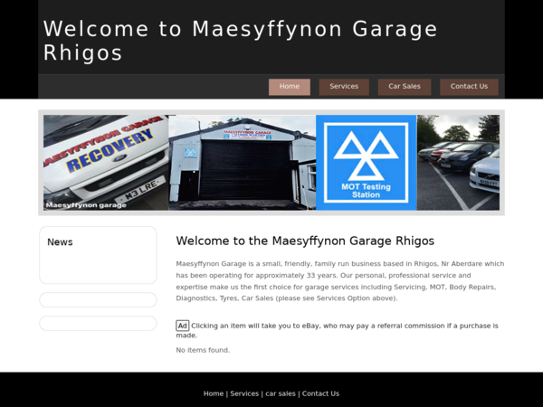 Maesyffynon Garage