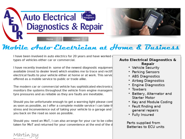 Auto Electrical Diagnostics and Repairs