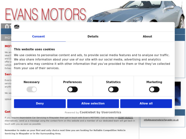 Evan's Motors