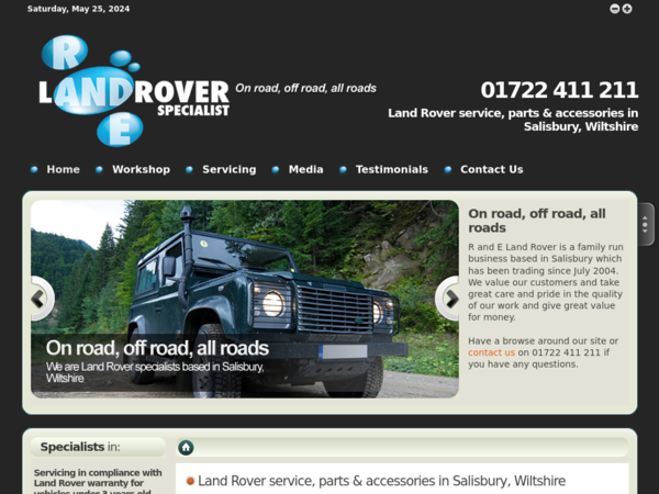 R & E Land Rover Specialist Ltd