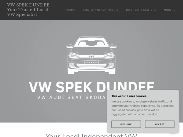 VW Spek Dundee